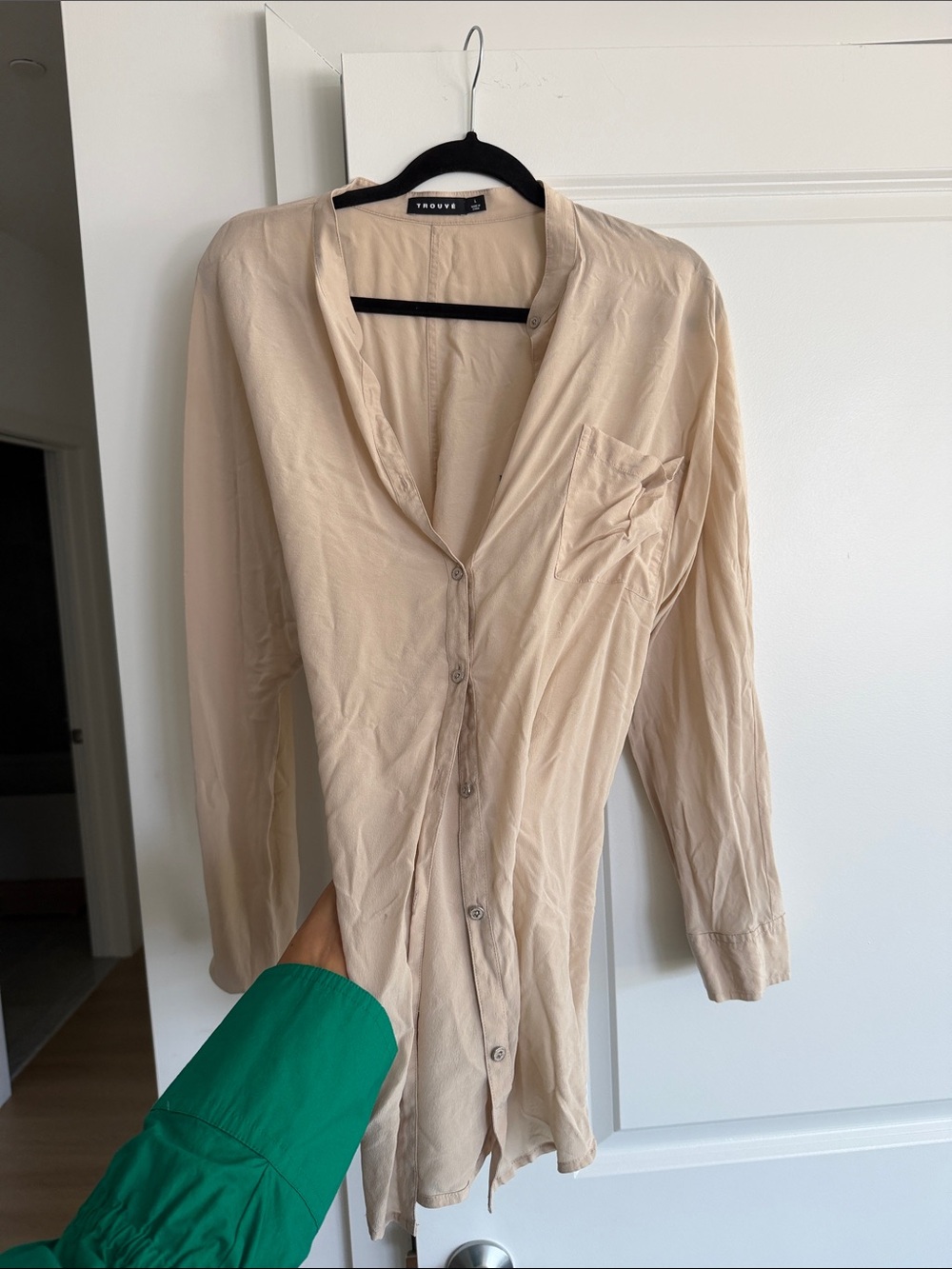 Trouve 100% Silk Blouse